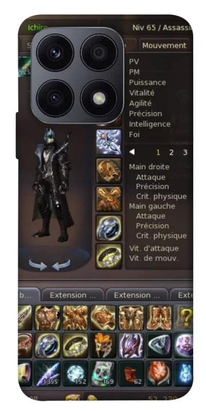 Чехол на Huawei Honor X8a Character Menu ver.1 фото 1 из 1