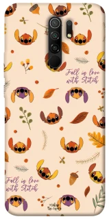 Чехол на Xiaomi Redmi 9 Fall in love with Stitch фото 1 из 1