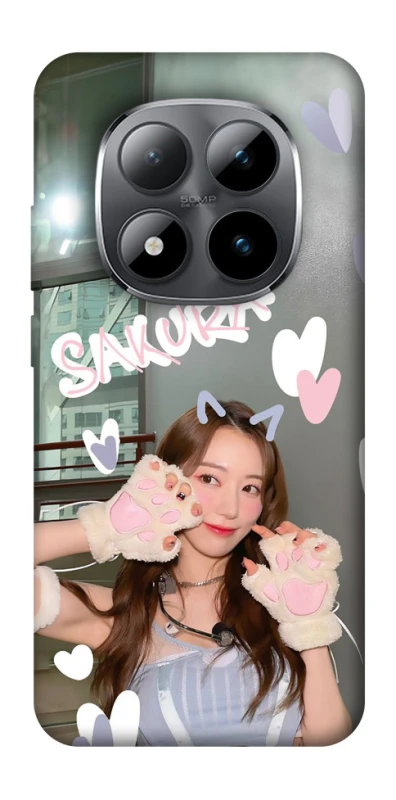 Чохол на Xiaomi Redmi Note 15 Pro 5G Sakura - LE SSERAFIM фото 1 з 1