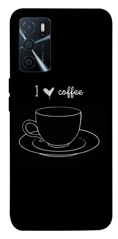 Чехол на Oppo A16s / A16 Black coffee фото 1 из 1