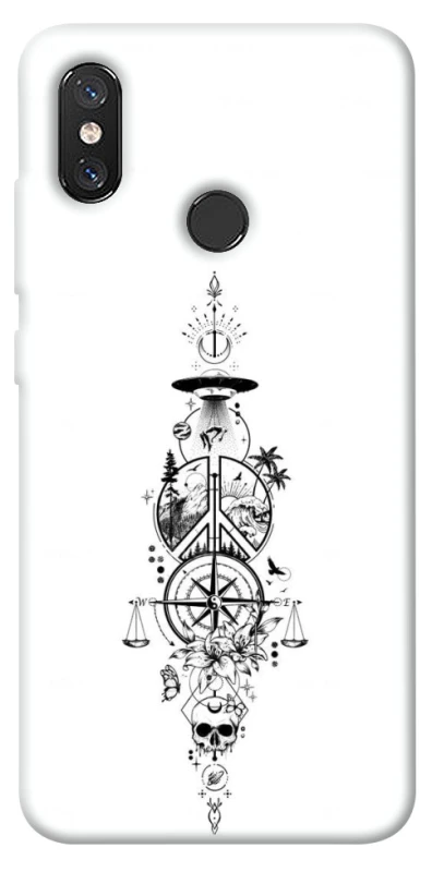 Чехол на Xiaomi Mi 8 Tattoo ver.7 фото 1 из 1