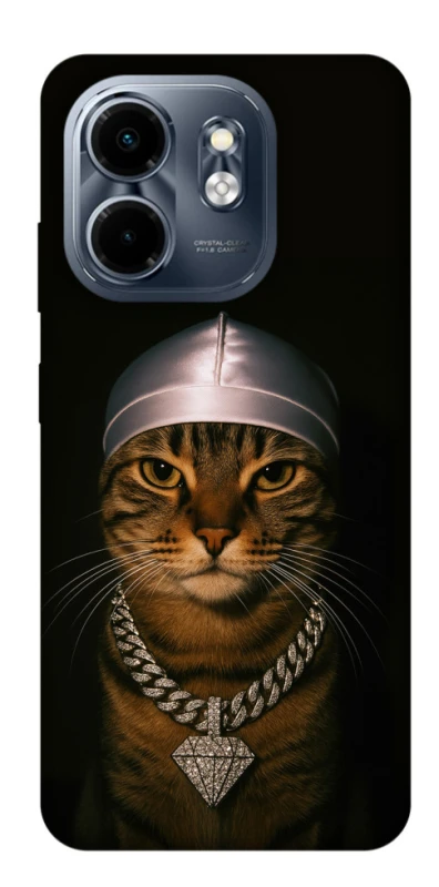 Чохол на Infinix Smart 9 4G / Hot 50i Cat in Bling фото 1 з 1