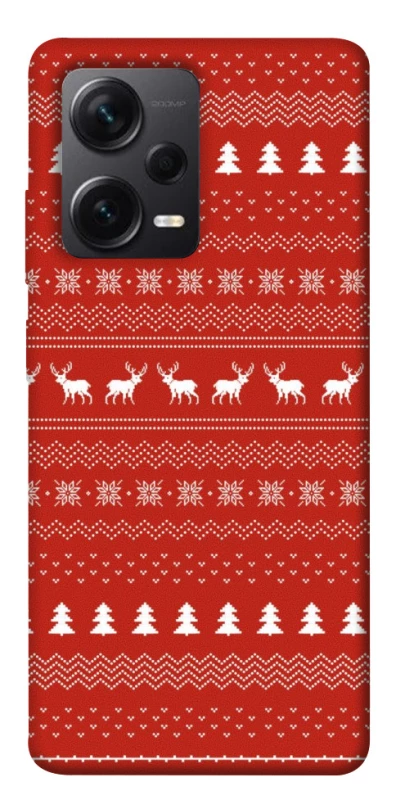 Чехол на Xiaomi Redmi Note 12 Pro+ 5G Новогодний v12 фото 1 из 1