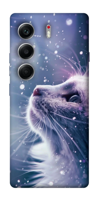 Чехол на Tecno Camon 40 Snow cat фото 1 из 1