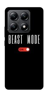 Чохол на Xiaomi 14T Beast mode фото 1 з 1