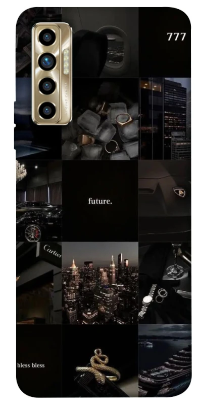 Чехол на TECNO Camon 17P My Future collage фото 1 из 1