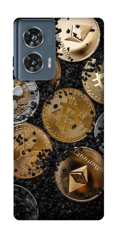 Чохол на Motorola Edge 50 Many coins v2 фото 1 з 1