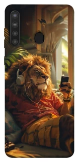 Чохол на Samsung Galaxy A21 Лев v2 фото 1 з 1