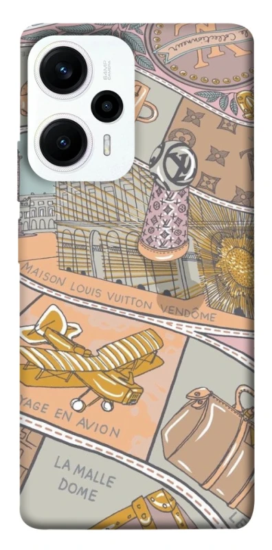 Чехол на Xiaomi Poco F5 / Note 12 Turbo Fashion collage ver.2 фото 1 из 1