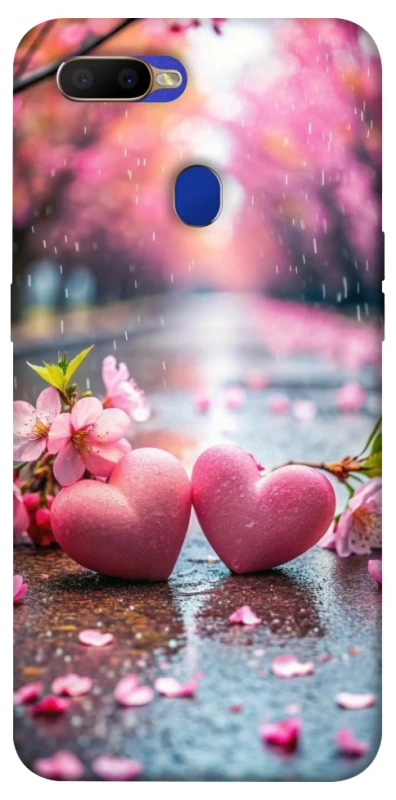 Чехол на Oppo A5s Pink heart фото 1 из 1