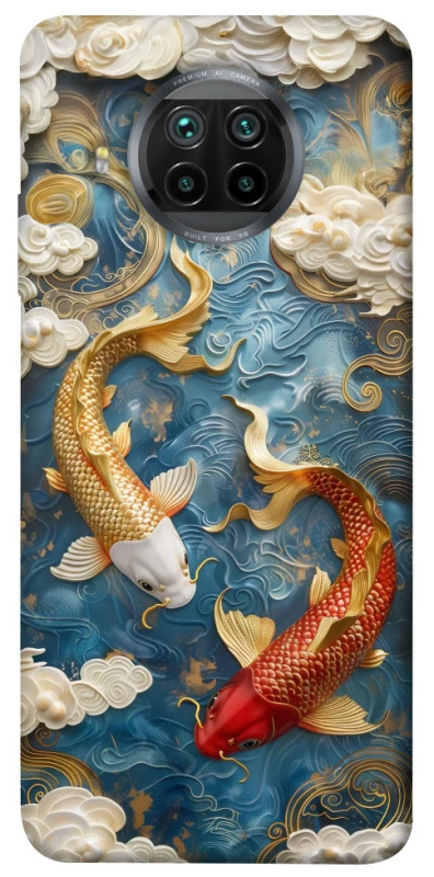 Чехол на Xiaomi Mi 10T Lite / Redmi Note 9 Pro 5G Koi carp фото 1 из 1