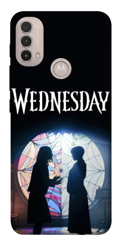 Чехол на Motorola Moto E40 Wednesday & Enid фото 1 из 1