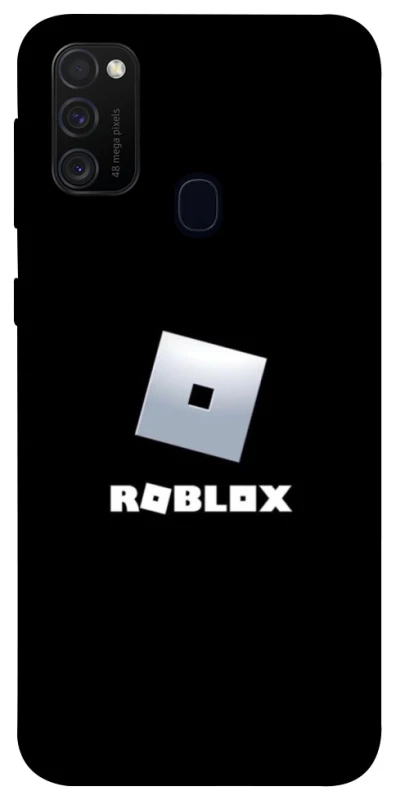 Чохол на Samsung Galaxy M30s / M21 Roblox logo black фото 1 з 1