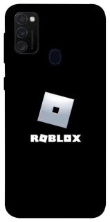Чехол на Samsung Galaxy M30s / M21 Roblox logo black фото 1 из 1