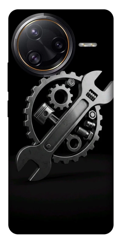 Чохол на Xiaomi Poco F7 Ultra Mechanic v2 фото 1 з 1