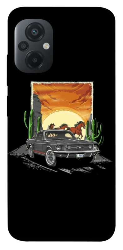 Чехол на Xiaomi Poco M5 Mustang ver.3 фото 1 из 1