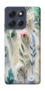 Чохол на Motorola Moto G86 Floral design ver.3 фото 1 з 1