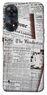 Чехол на Oppo Reno 8T 4G Газеты фото 1 из 1