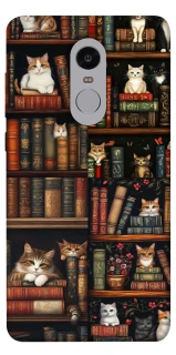 Чохол на Xiaomi Redmi Note 4X / Note 4 (Snapdragon) Cats & Books фото 1 з 1