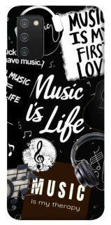 Чохол на Samsung Galaxy A02s Music is Life фото 1 з 1
