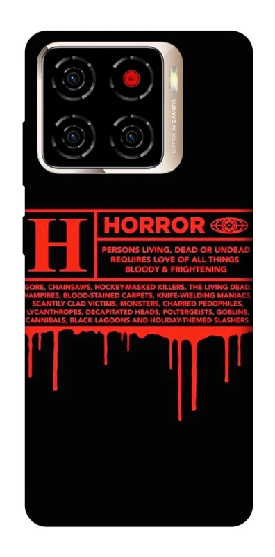 Чохол на ZTE Blade A56 Horror Halloween фото 1 з 1