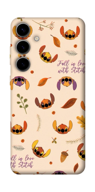 Чехол на Samsung Galaxy S25 Fall in love with Stitch фото 1 Чехол на Samsung Galaxy S25 Fall in love with Stitch фото 1 из 1