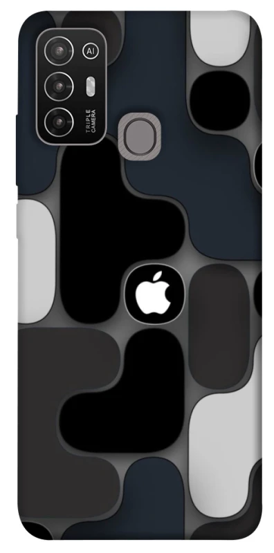 Чехол на ZTE Blade A52 Apple logo ver.8 фото 1 из 1