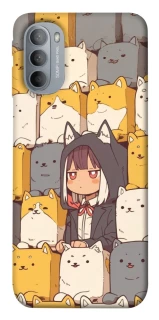 Чохол на Motorola Moto G31 Like a cat фото 1 з 1