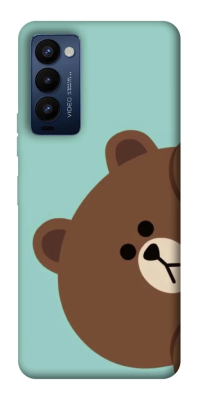 Чехол на TECNO Camon 18 Pro bear фото 1 из 1