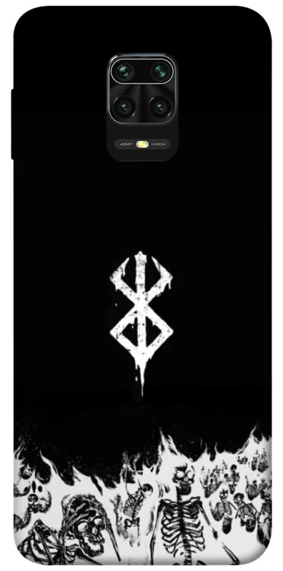 Чохол на Xiaomi Redmi Note 9s / Note 9 Pro / Note 9 Pro Max Berserk skeletons фото 1 з 1