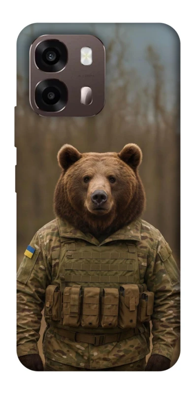 Чохол на Oppo A6 Ведмідь захисник фото 2 з 2