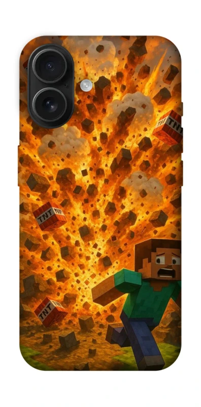 Чохол на Apple iPhone 16 Minecraft v7 фото 1 з 1
