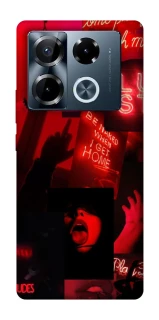 Чехол на Infinix Note 40 Pro 4G Hot collage ver.3 фото 1 из 1