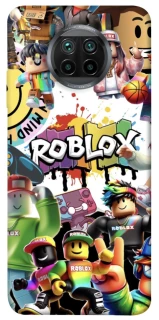 Чехол на Xiaomi Mi 10T Lite / Redmi Note 9 Pro 5G Roblox Characters Collage фото 1 из 1