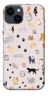 Чохол на Apple iPhone 14 (6.1") Cat style ver.1 фото 1 з 1