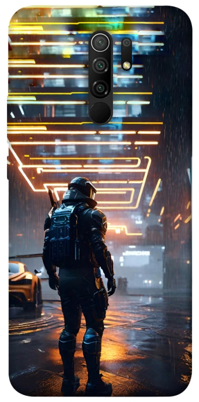 Чохол на Xiaomi Redmi 9 Cyber character фото 1 з 1
