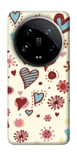 Чохол на Xiaomi 14 Ultra Pretty hearts фото 1 з 1