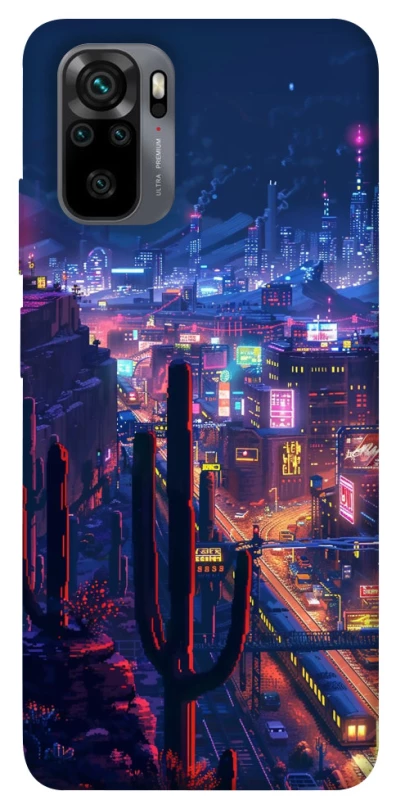 Чехол на Xiaomi Poco M5s Night city фото 1 из 1