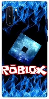 Чехол на Samsung Galaxy Note 10 Plus Roblox Galaxy Flame Logo фото 1 из 1