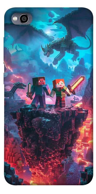 Чохол на Xiaomi Redmi 4a Minecraft v3 фото 1 з 1