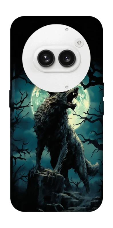 Чехол на Nothing Phone (2a) Волк под луной фото 1 из 1