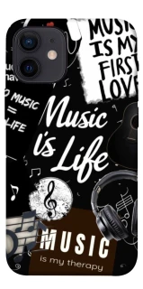 Чехол на Apple iPhone 12 mini (5.4") Music is Life фото 1 из 1