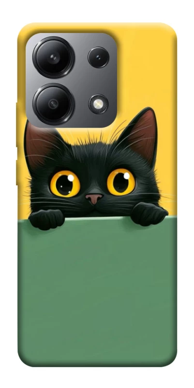 Чехол на Xiaomi Redmi Note 13 4G Black cat v2 фото 1 из 1