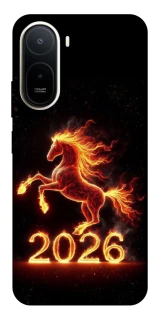 Чохол на Xiaomi Redmi A7 Pro 4G Red Fire Horse ver.1 фото 1 з 2