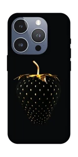 Чехол на Apple iPhone 16 Pro Черная клубника фото 1 из 1