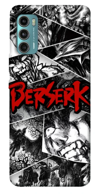 Чохол на Motorola Moto G60 Berserk collage ver.2 фото 1 з 1