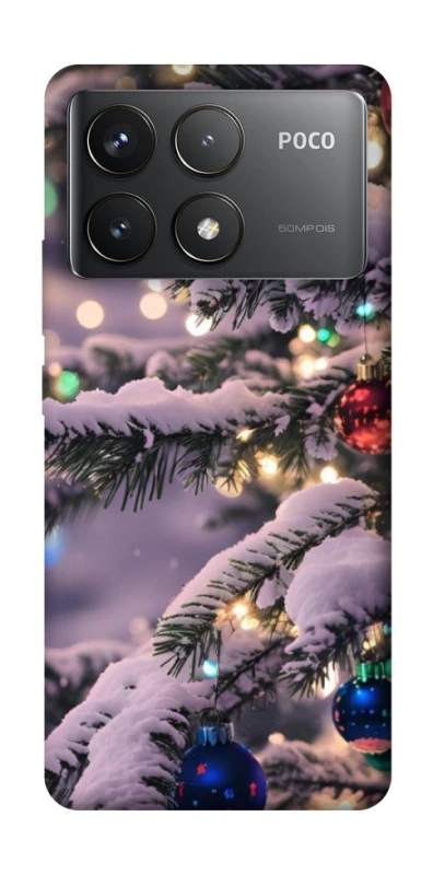 Чохол на Xiaomi Poco F6 Pro Новорічний v31 фото 1 з 1