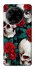 Чохол на TECNO Camon 30 (CL6) skull and rose фото 1 з 1