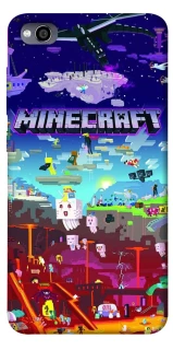 Чехол на Xiaomi Redmi 4a Minecraft world фото 1 из 1