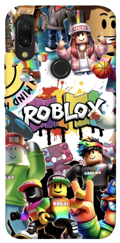 Чохол на Xiaomi Redmi 7 Roblox Characters Collage фото 1 з 1
